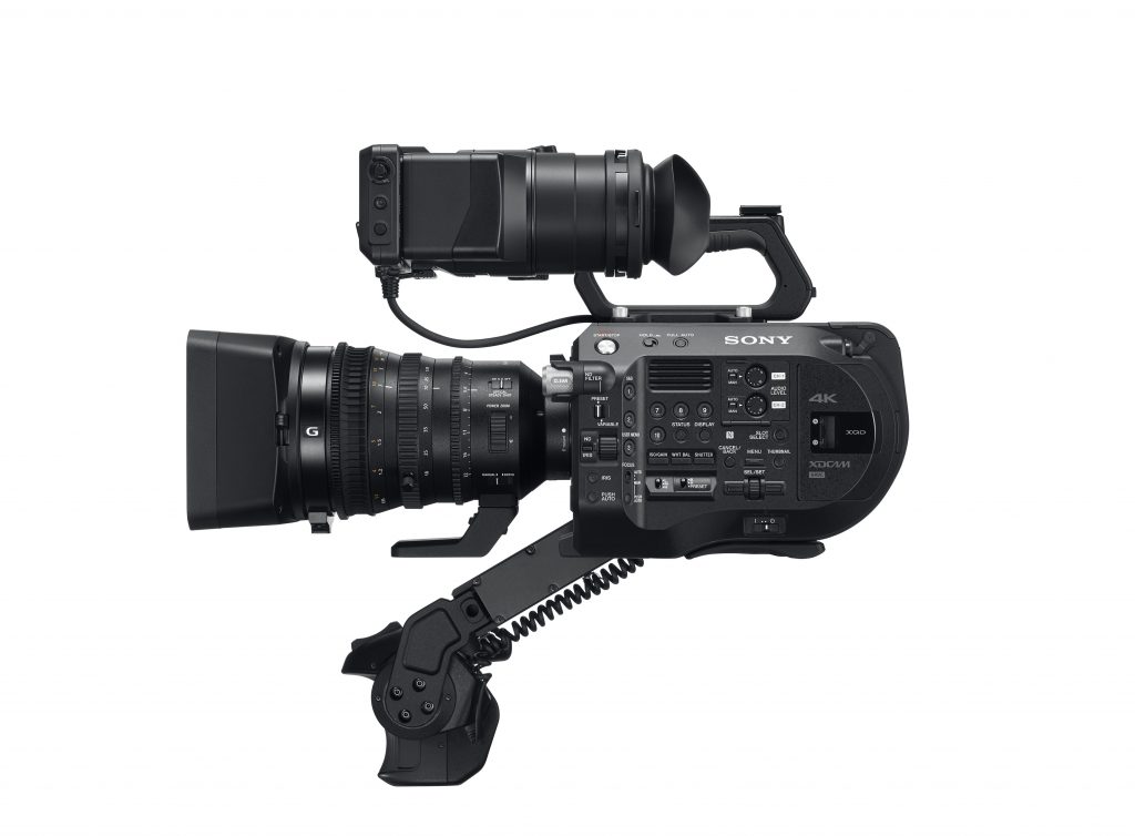 sony fs7 record times