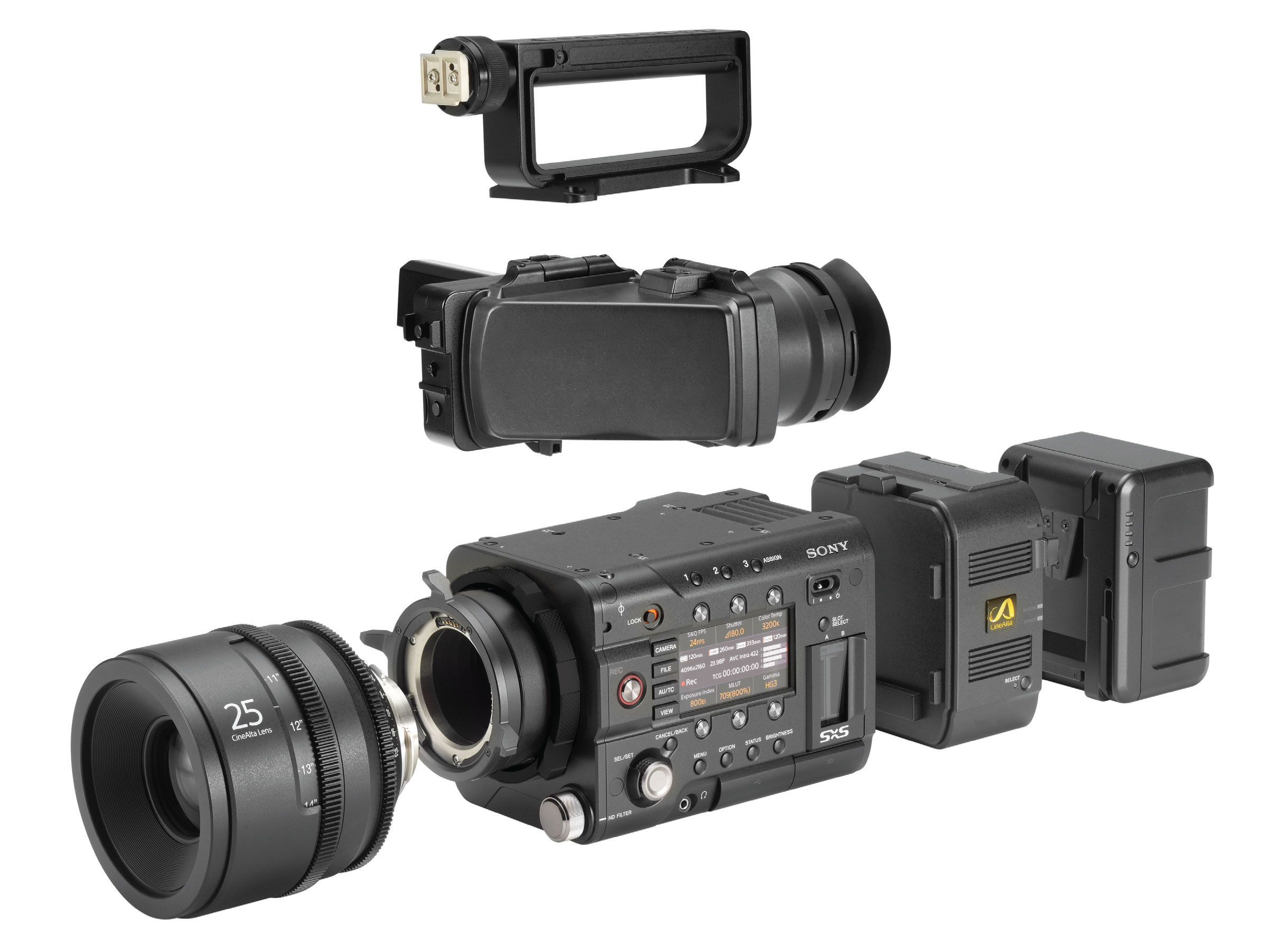 Какую цифровую камеру выбрать. Sony CINEALTA PMW-f55. Sony f5. Видеокамера Sony f5.