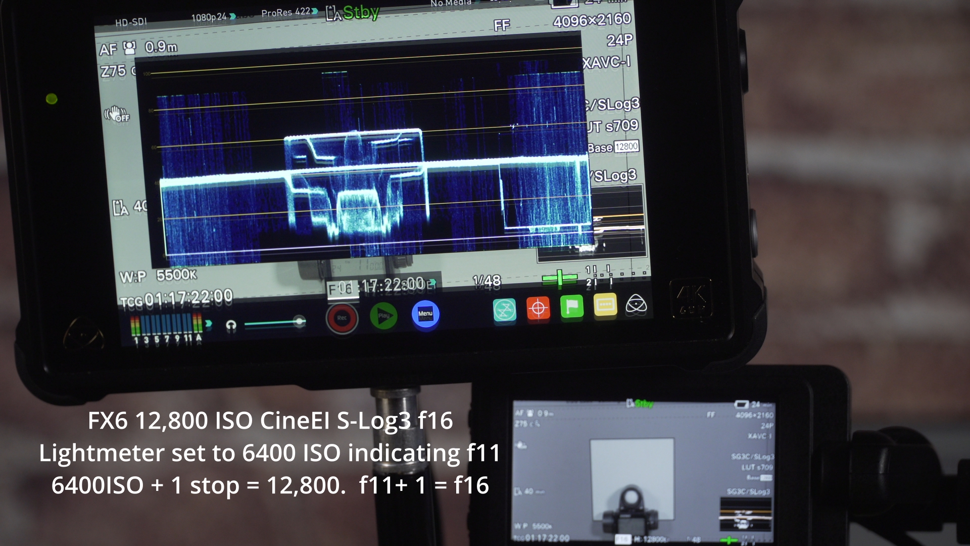 FX6 ISO rating Confirmation Test | XDCAM-USER.COM